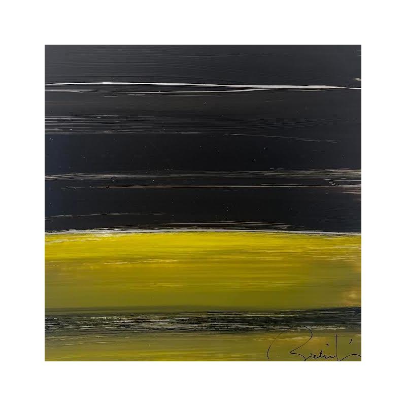 Painting LE SOIR by Zielinski Karin  | Painting Abstract Minimalist Mixed