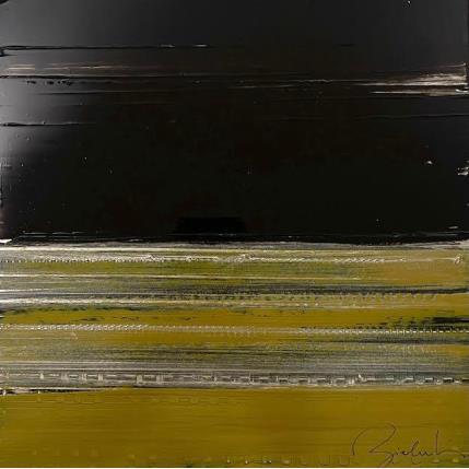 Painting lignes fines by Zielinski Karin  | Painting Abstract Metal