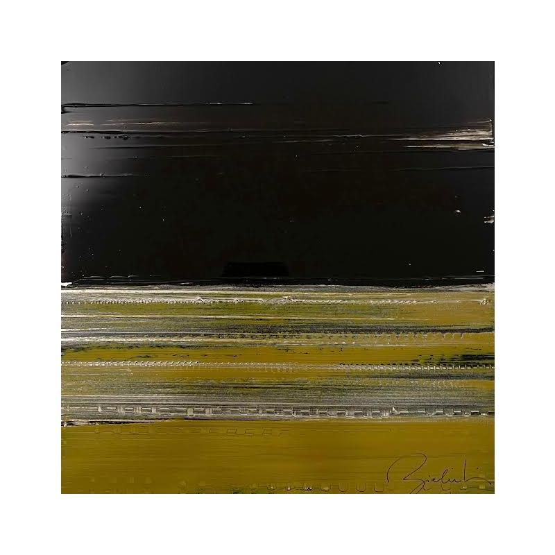 Painting lignes fines by Zielinski Karin  | Painting Abstract Metal