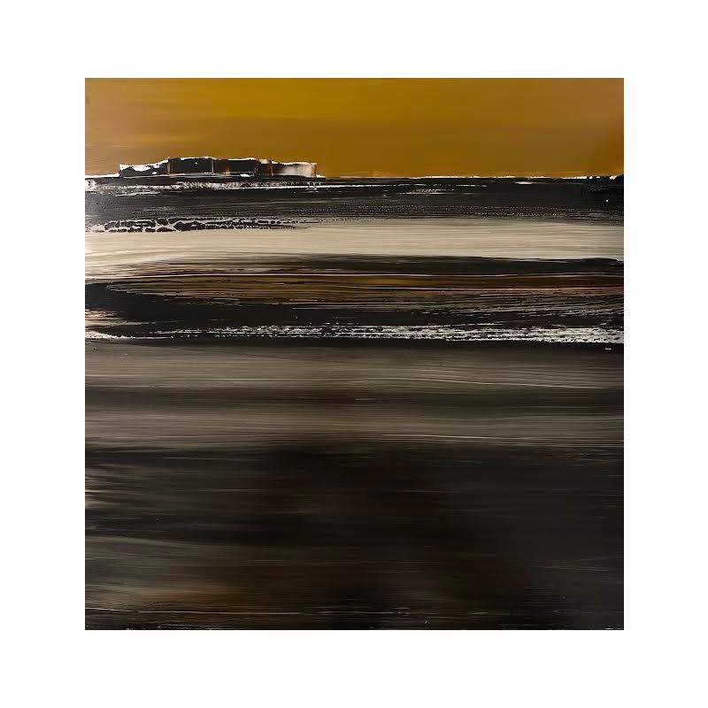Painting Sable by Zielinski Karin  | Painting Abstract Minimalist Metal