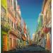 Gemälde Ruelle de La Havane, Cuba von Touras Sophie-Kim  | Gemälde Figurativ Urban Acryl