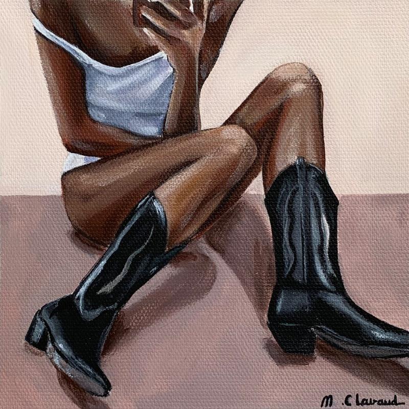 Painting SANTIAGS by Clavaud Morgane | Painting Figurative Acrylic Life style, Minimalist, Pop icons, still-life