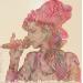 Peinture La voix puissante et intriguante de amy winehouse par Schroeder Virginie | Tableau Pop-art Icones Pop Huile Acrylique