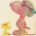 Painting Snoopy et peanut amis pour la vie by Schroeder Virginie | Painting Pop art Pop icons Oil Acrylic
