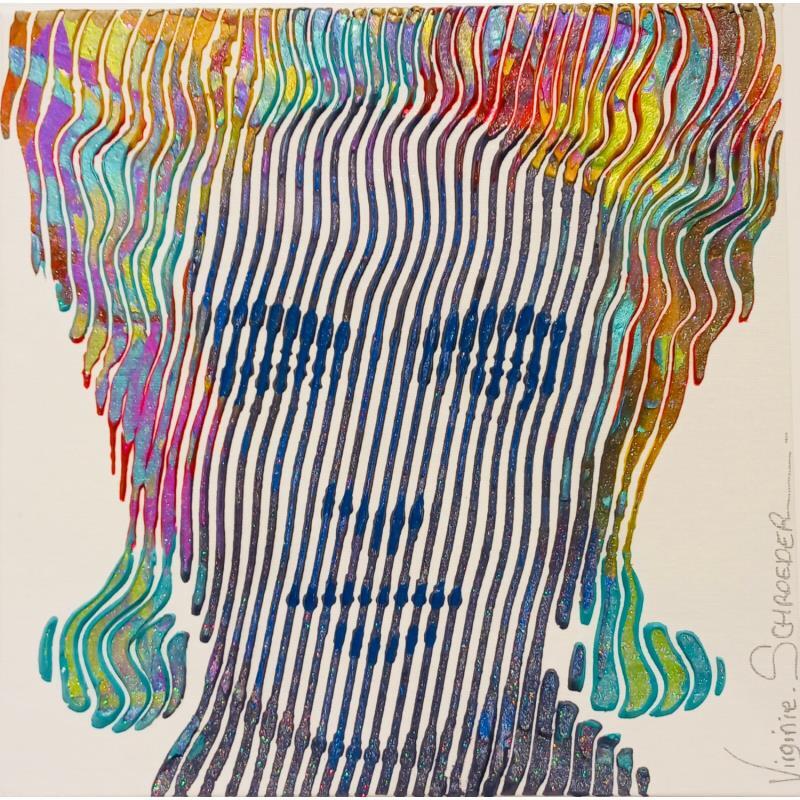 Painting Frida une source d'inspiration inépuisable et un talent hors du commun by Schroeder Virginie | Painting Pop-art Pop icons Oil Acrylic