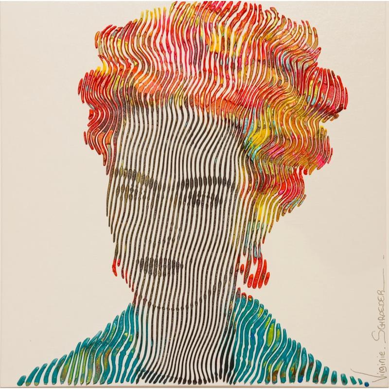 Painting Frida kahlo une artiste au talent infini by Schroeder Virginie | Painting Pop-art Pop icons Oil Acrylic