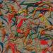 Gemälde Les amusés von Cantin Rose | Gemälde Abstrakt Materialismus Minimalistisch Acryl
