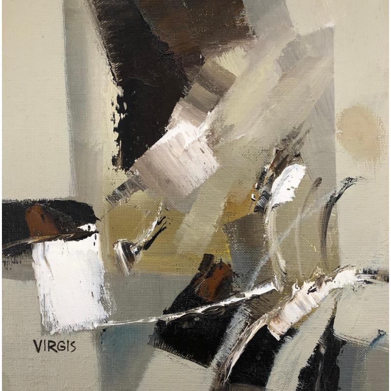 Peinture Ideological Position par Virgis | Tableau Abstrait Huile