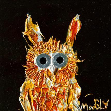Peinture Bienveillus par Moogly | Tableau Art naïf Mixte animaux