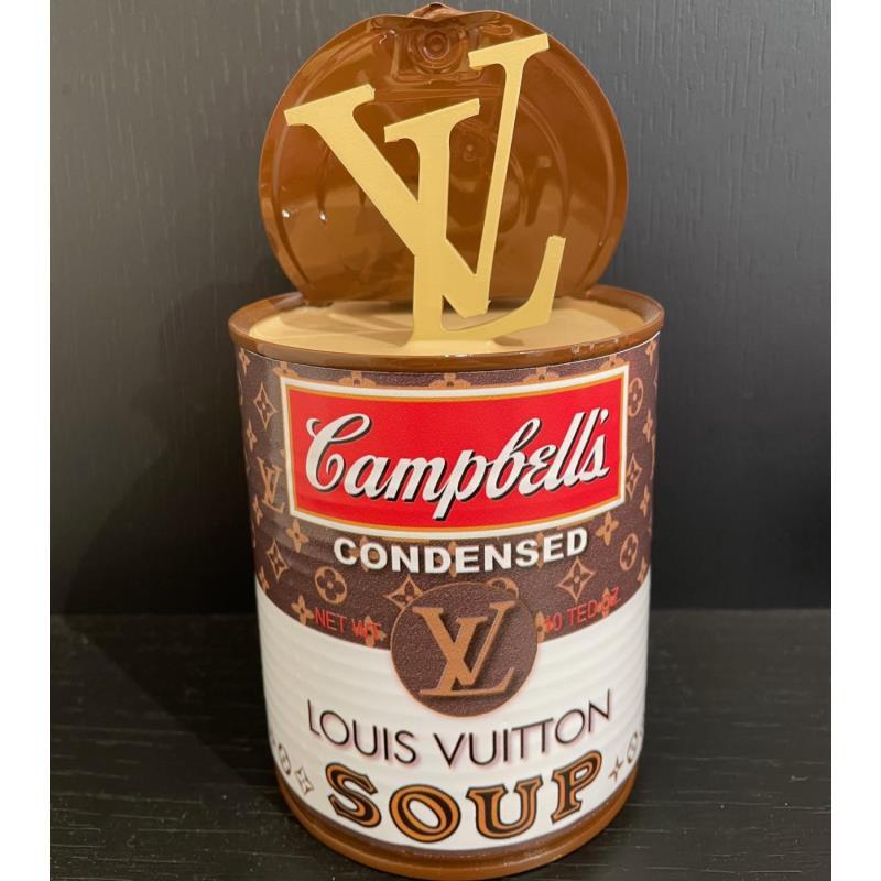 Skulptur Soup Louis Vuitton 2 von TED | Skulptur Pop art