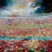 Painting Lyon de puis Fourviere by Reymond Pierre | Painting Figurative Landscapes Urban Oil