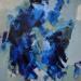 Painting Rain of thoughts by Virgis | Painting Abstract Minimalist Oil