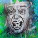 Painting Happy Jack by Luma | Painting Pop-art Portrait Pop icons Acrylic