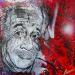 Peinture Albert par Luma | Tableau Pop-art Portraits Icones Pop Acrylique