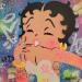 Painting betty boop wedding by Kedarone | Painting Pop-art Pop icons Graffiti Posca