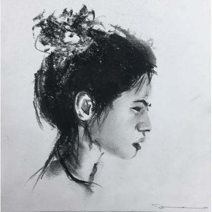 Painting STDEA 203 by Stoekenbroek Denny | Painting Figurative Charcoal Black & White