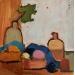 Gemälde Breakfast von Korneeva Olga | Gemälde Impressionismus Stillleben Öl