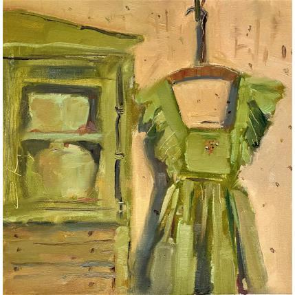 Gemälde Green apron von Korneeva Olga | Gemälde Impressionismus Öl Stillleben