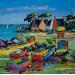 Gemälde Paysage marin de Bretagne von Cédanne | Gemälde Figurativ Landschaften Öl