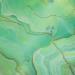 Peinture Jade pulpeuse par Baroni Victor | Tableau Abstrait Minimaliste Acrylique
