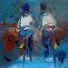 Painting Vers 15h by Raffin Christian | Painting Figurative Life style Oil Acrylic