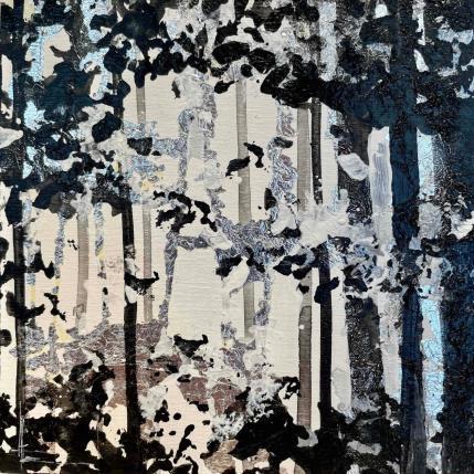 Peinture Forêt de contraste 2 par Locoge Alice | Tableau Figuratif Acrylique Animaux