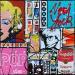 Painting POP NY (WARHOL) by Costa Sophie | Painting Pop art Pop icons Mixed