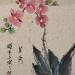 Peinture Orchis par Yu Huan Huan | Tableau Figuratif Natures mortes Encre