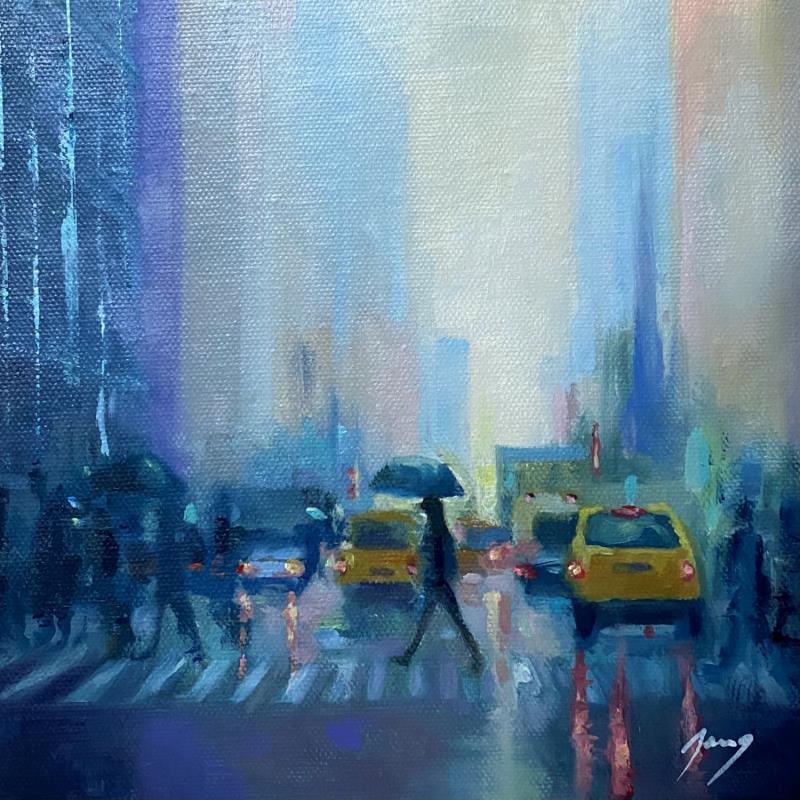 Painting NY-6h58 by Jung François | Painting Figurative Oil Pop icons, Urban