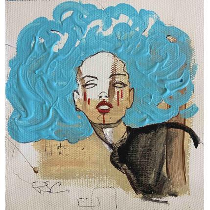 Painting Blubird by Paris Sketch Culture | Painting Figurative Acrylic Pop icons, Portrait