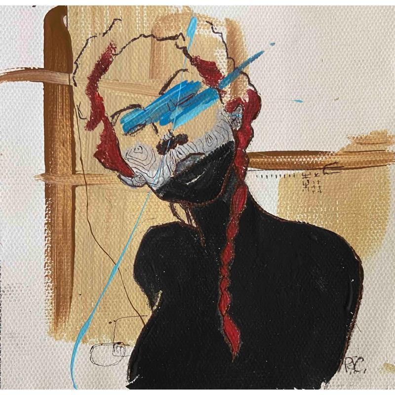 Peinture Blury par Paris Sketch Culture | Tableau Figuratif Portraits Icones Pop Minimaliste Acrylique
