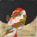 Painting Kessy P by Paris Sketch Culture | Painting Pop-art Portrait Pop icons Minimalist Acrylic