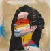 Painting Dream Big by Paris Sketch Culture | Painting Pop-art Portrait Pop icons Minimalist Acrylic