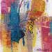 Peinture Miracle 1 par Bonetti | Tableau Abstrait Mixte minimaliste
