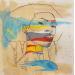 Painting Kazy by Paris Sketch Culture | Painting Pop-art Portrait Pop icons Minimalist Acrylic
