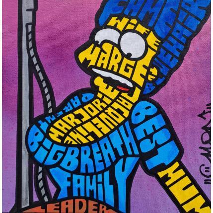 Peinture Booby Marge par Cmon | Tableau Pop-art Icones Pop