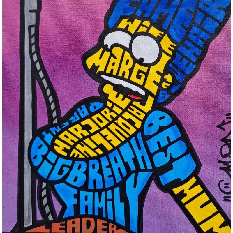 Peinture Booby Marge par Cmon | Tableau Pop-art Icones Pop