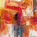 Peinture Adagio 3 par Bonetti | Tableau Abstrait Mixte minimaliste