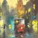 Gemälde it was raining von Skachkov Victor  | Gemälde Figurativ Urban Öl