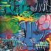 Gemälde Au fil des années  von Reyes | Gemälde Street art Urban Graffiti