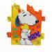 Gemälde Snoopy von Molla Nathalie  | Gemälde Pop-Art Pop-Ikonen