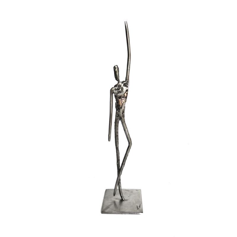 Sculpture Danse by Martinez Jean-Marc | Sculpture Raw art Metal