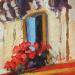 Gemälde Fenêtre Ouverte - open window von Brooksby | Gemälde Figurativ Alltagsszenen Stillleben Öl
