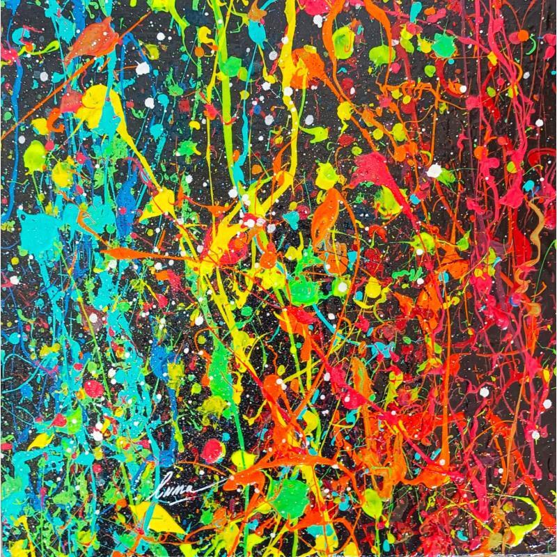 Painting S'exprimer by Luma | Painting Abstract Acrylic