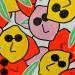 Painting Joy by JuLIaN | Painting Pop art Acrylic Pop icons