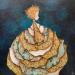 Gemälde Rosalie von Blais Delphine | Gemälde Naive Kunst Alltagsszenen Acryl