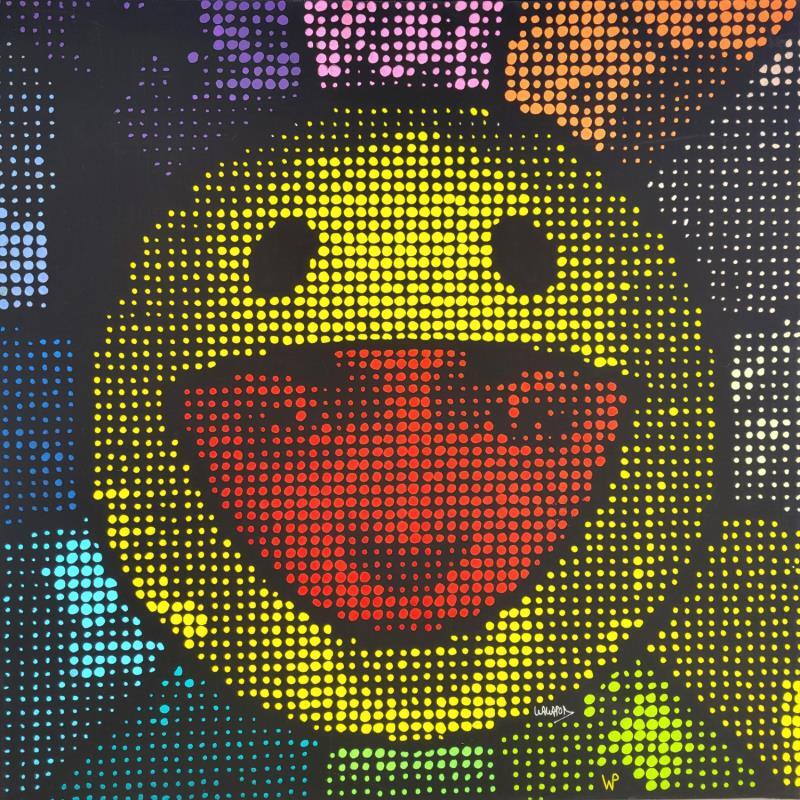 Peinture Frida Murakami par Wawapod | Tableau Pop-art Acrylique, Posca Icones Pop