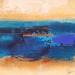 Painting Abstraction #745 by Hévin Christian | Painting Abstract Minimalist Wood