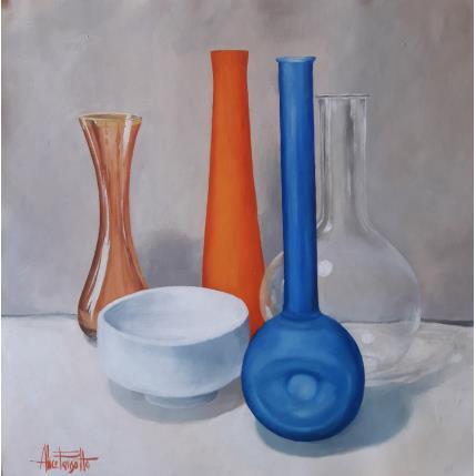 Painting A family.2 by Parisotto Alice | Painting Figurative Oil still-life