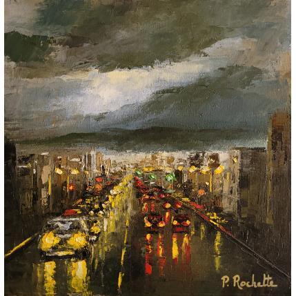 Painting Orage by Rochette Patrice | Painting Figurative Oil Pop icons, Urban